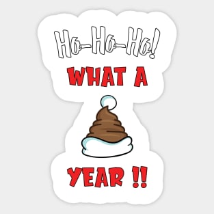 Christmas of a shitty year 2020 Sticker